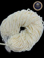 Premium Fresh WaterPearl Round Shape  – Wholesale Pearl Bead Lines for Jewelry Making - 5mm