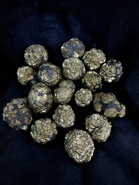 Natural Pyrite Crystal Rough – Raw Stone for Positive Energy & Wealth