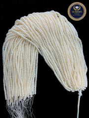 Natural Freshwater Pearls 4–5mm – Button Shape Lines, Premium Quality Wholesale/Retail