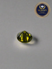 PERIOT COLOUR ZIRCON | ROUND SHAPE | HIGH QUALITY | FOR DIY JEWELRY MAKING | 1 GRAM PRICE