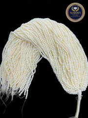 Premium Fresh WaterPearl Round Shape  – Wholesale Pearl Bead Lines for Jewelry Making - 5mm