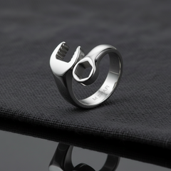 Unique Mechanical Tool Wrench Ring – Mechanical Engineer Gift Silver (Chandi) 925