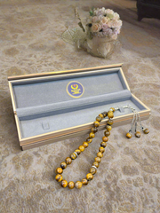 Tiger Eye Tasbeeh | 33 Beads Prayer Misbaha
