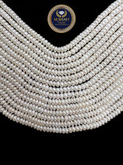 Natural Freshwater Pearls 4–5mm – Button Shape Lines, Premium Quality Wholesale/Retail