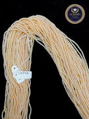 Natural Peach Freshwater Pearls –  2mm to 2.5mm Button Shape for Handmade Jewelry