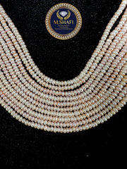 Natural Peach Freshwater Pearls – 1.8mm to 2mm Button Shape for Handmade Jewelry