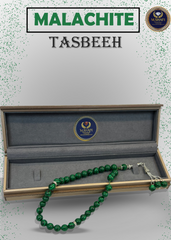 Malachite Tasbeeh | 33 Beads Prayer Misbaha
