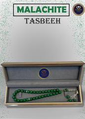 Malachite Tasbeeh | 33 Beads Prayer Misbaha