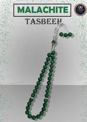 Malachite Tasbeeh | 33 Beads Prayer Misbaha