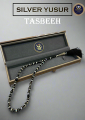 Silver Yusur Tasbih | 33 Beads Prayer Misbaha