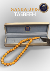 Royal Sandalous Misbaha | 33 Beads | Premium Prayer Tasbeeh