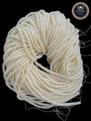 Natural Freshwater Pearls 4–5mm – Button Shape Lines, Premium Quality Wholesale/Retail