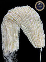 Natural Freshwater Pearls 4–5mm – Button Shape Lines, Premium Quality Wholesale/Retail