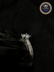 Trendy Silver Zirconia Ring – Latest Modern Jewelry Collection