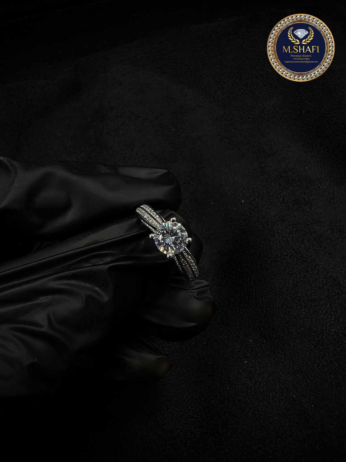 Trendy Silver Zirconia Ring – Latest Modern Jewelry Collection