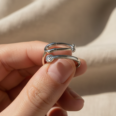 Doctor & Nurse Special Silver Stethoscope Ring – Graduation Gift