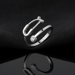 Doctor & Nurse Special Silver Stethoscope Ring – Graduation Gift