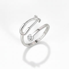Doctor & Nurse Special Silver Stethoscope Ring – Graduation Gift