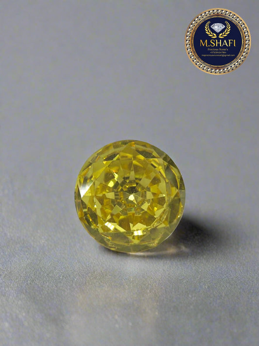 YELLOW ZIRCON | ROUND SHAPE | HIGH QUALITY | FOR DIY JEWELRY MAKING | 1 GRAM PRICE