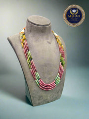 Luxury Tourmaline Necklace – 4 Layers Necklace