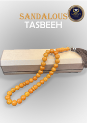 Royal Sandalous Misbaha | 33 Beads | Premium Prayer Tasbeeh